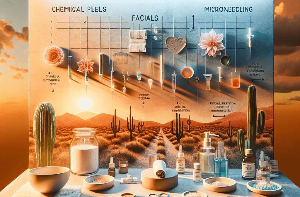 Facials, Chemical Peels, and Microneedling Near Phoenix Arizona: Top Treatments for Glowing Skin