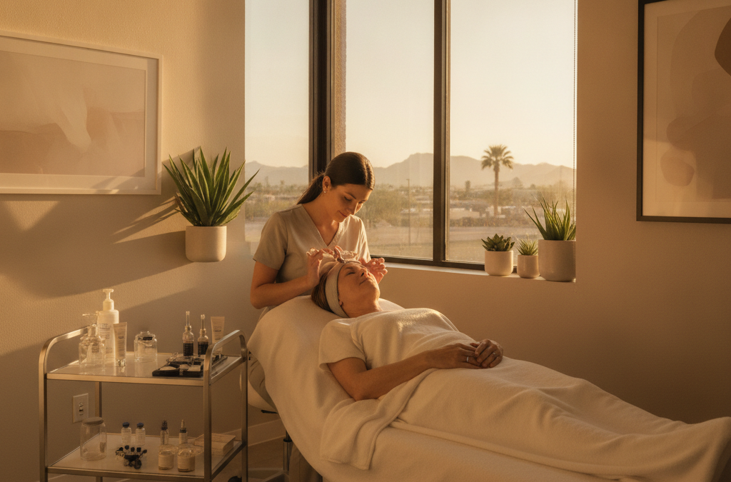 What Happens to Your Skin in the Arizona Heat — and How Mesa Residents Are Treating Sun Damage Year-Round