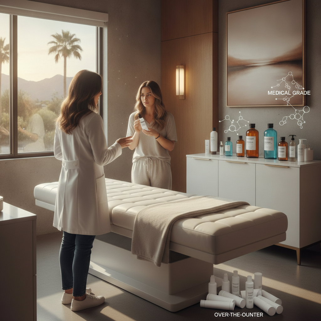medical-grade-skincare-vs-drugstore-products-gilbert-mesa
