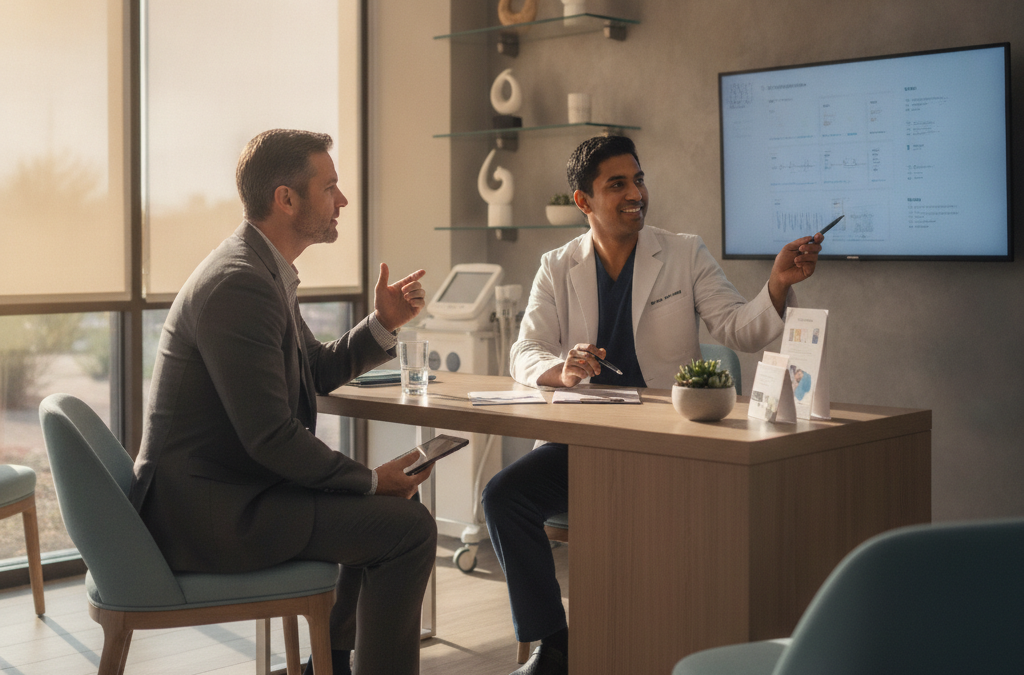 What Is Hormone Replacement Therapy for Men in Mesa — and How Is TRT Different From What Your Doctor Prescribes?