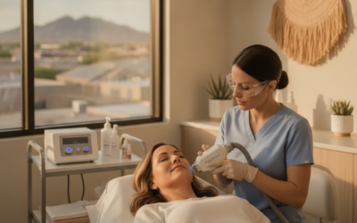 Home 11 What Is CoolPeel Laser Skin Resurfacing — and Is It the Right Treatment for Sun-Damaged Skin in Scottsdale and Mesa?