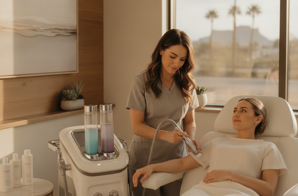 What Is HydraFacial — and Is It Worth It for Men and Women Dealing With Congested, Oily Skin in Mesa and Tempe?