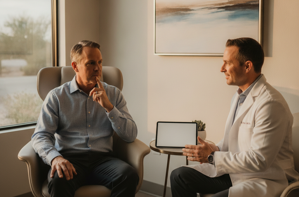 What Is Testosterone Replacement Therapy for Men in Mesa — and How Do You Know If Low T Is Actually the Problem?